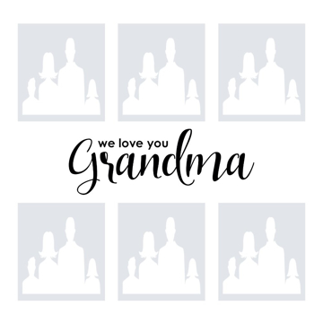 Picture of Metal Prints Family 31 - 12x12