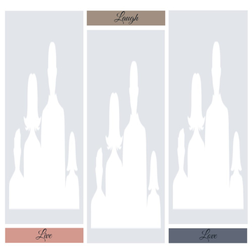 Picture of Metal Prints Family 4 - 16x16