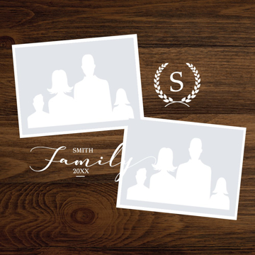 Picture of Metal Prints Family 7 - 16x16