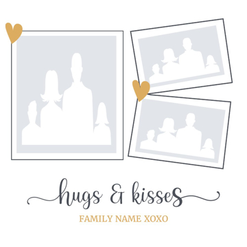 Picture of Metal Prints Family 12 - 16x16