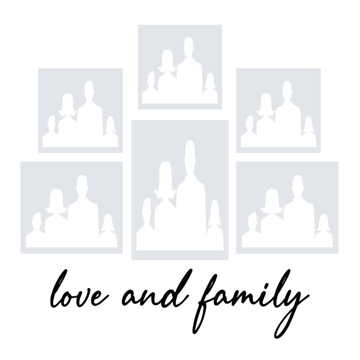 Picture of Metal Prints Family 19 - 16x16