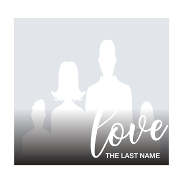 Picture of Metal Prints Family 20 - 16x16