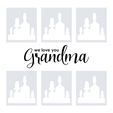 Picture of Metal Prints Family 31 - 16x16