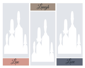 Picture of Metal Prints Family 4 - 16x20