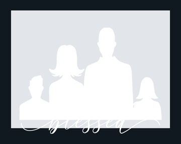 Picture of Metal Prints Family 5 - 16x20