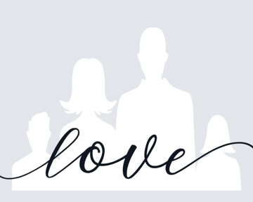 Picture of Metal Prints Family 9 - 16x20