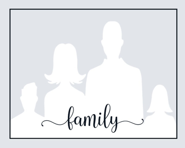 Picture of Metal Prints Family 13 - 16x20