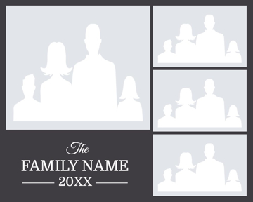 Picture of Metal Prints Family 21 - 16x20