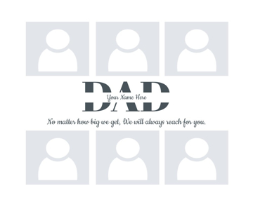 Picture of Metal Prints Family 26 - 16x20