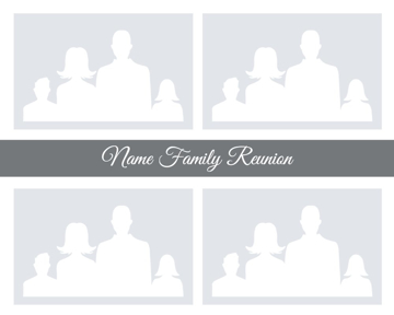 Picture of Metal Prints Family 32 - 16x20