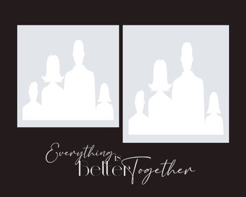 Picture of Metal Prints Family 34 - 16x20