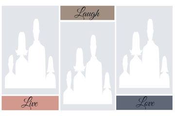 Picture of Metal Prints Family 4- 24x36