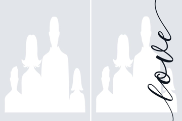 Picture of Metal Prints Family 9- 24x36