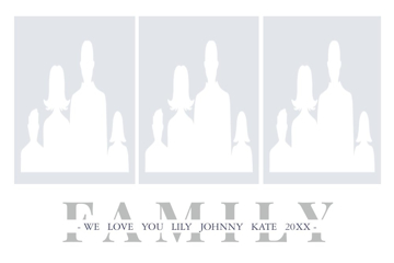 Picture of Metal Prints Family 11- 24x36