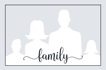 Picture of Metal Prints Family 13- 24x36