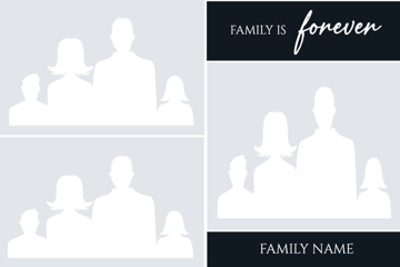 Picture of Metal Prints Family 16- 24x36