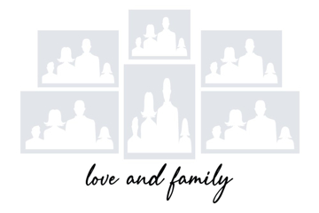 Picture of Metal Prints Family 19- 24x36