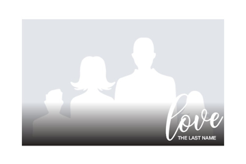 Picture of Metal Prints Family 20- 24x36