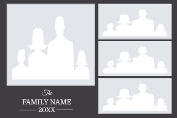 Picture of Metal Prints Family 21- 24x36