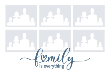 Picture of Metal Prints Family 22- 24x36