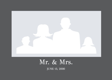 Picture of Acrylic Print Wedding 2 - 5x7