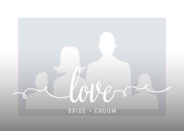 Picture of Acrylic Print Wedding 4 - 5x7