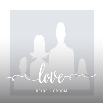 Picture of Acrylic Print Wedding 4 - 8x8