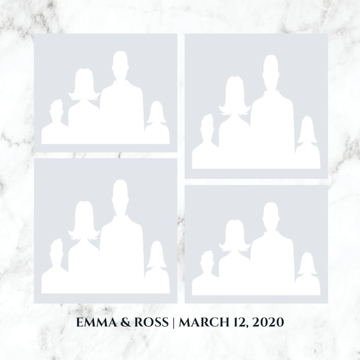 Picture of Acrylic Print Wedding 6 - 8x8