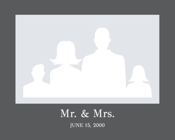 Picture of Acrylic Print Wedding 2 - 8x10