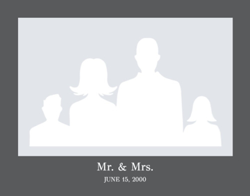 Picture of Acrylic Print Wedding 2 - 11x14