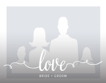 Picture of Acrylic Print Wedding 4 - 11x14