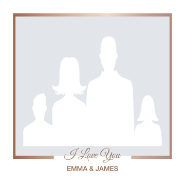 Picture of Acrylic Print Wedding 1 - 16x16