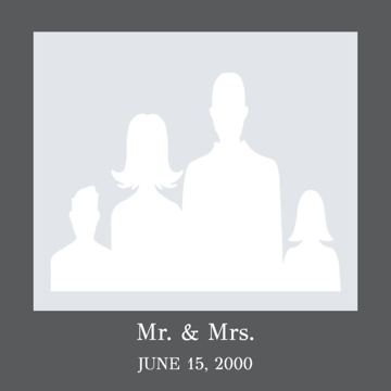 Picture of Acrylic Print Wedding 2 - 16x16