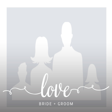 Picture of Acrylic Print Wedding 4 - 16x16