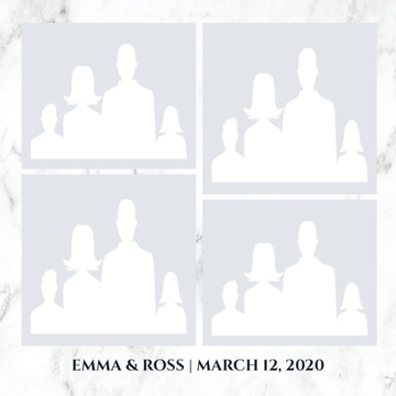 Picture of Acrylic Print Wedding 6 - 16x16