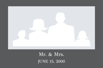 Picture of Acrylic Print Wedding 2 - 24x36