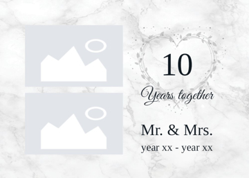 Picture of Acrylic Anniversary 1 - 5x7