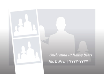 Picture of Acrylic Anniversary 11 - 5x7