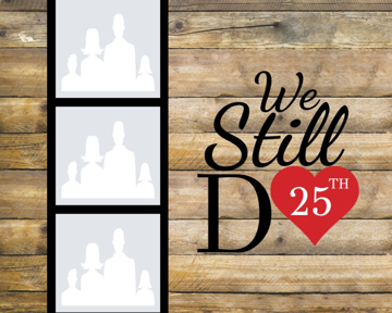 Picture of Acrylic Anniversary 3 - 8x10