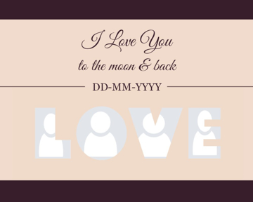 Picture of Acrylic Anniversary 6 - 8x10