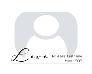 Picture of Acrylic Anniversary 7 - 8x10