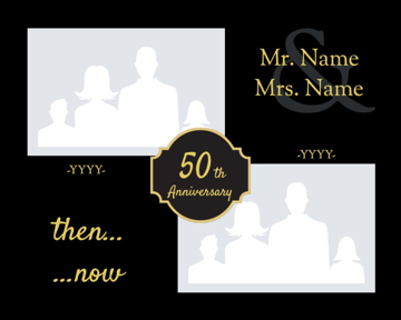 Picture of Acrylic Anniversary 14 - 8x10