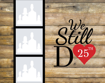 Picture of Acrylic Anniversary 3 - 11x14