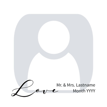 Picture of Acrylic Anniversary 7 - 16x16