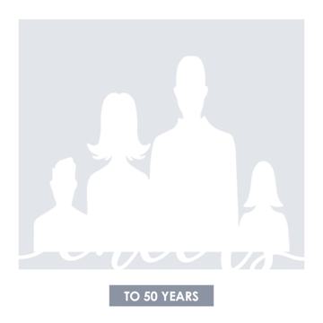 Picture of Acrylic Anniversary 10 - 16x16