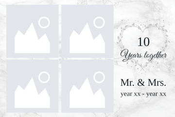 Picture of Acrylic Anniversary 1 - 24x36