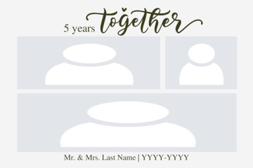 Picture of Acrylic Anniversary 9 - 24x36