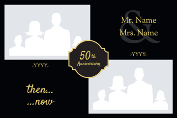 Picture of Acrylic Anniversary 14 - 24x36