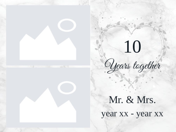 Picture of Acrylic Anniversary 1 - 30x40