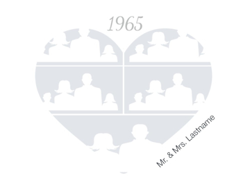 Picture of Acrylic Anniversary 5 - 30x40